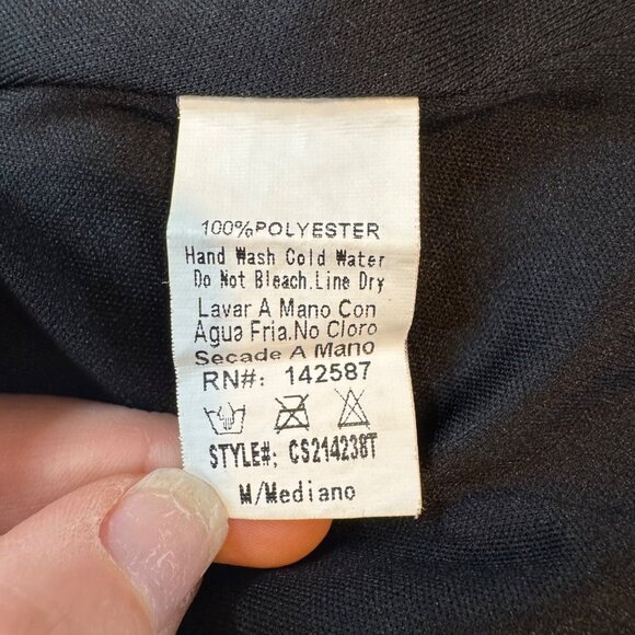 Tobi Mini Tank Dress Red Burgundy Aztec Print Boho Sleeveless Pullover Size M - Picture 7 of 14